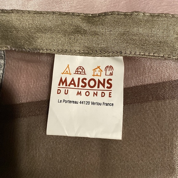 2 Sheer Drapery Panels - 41 x 98 NWT - Picture 4 of 5